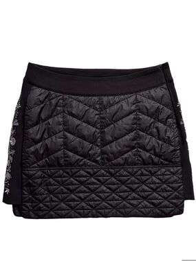 Krimson Klover Carving Insulated Skirt Black Quilted Embroidery Size XL